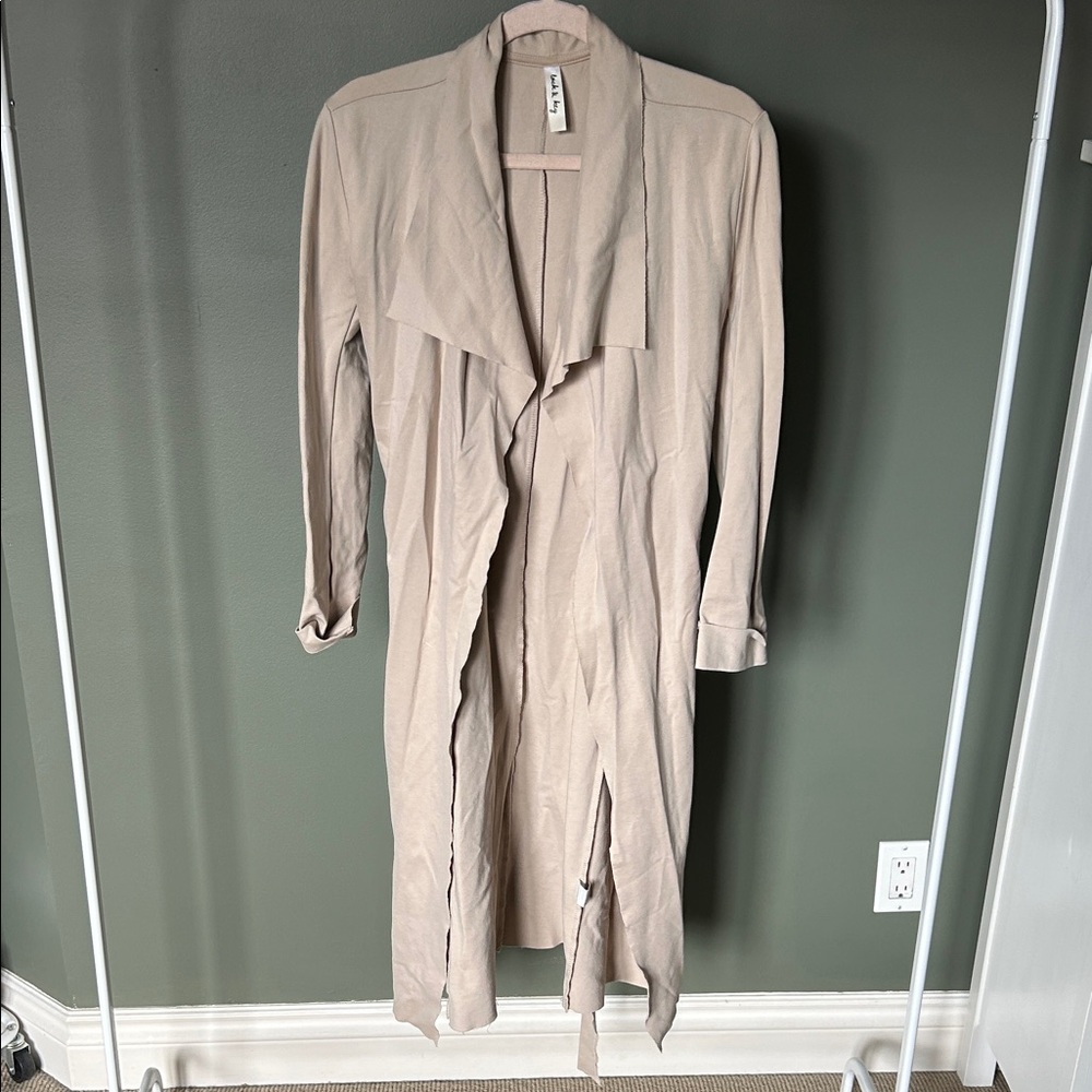 Women's Beige Duster Coat